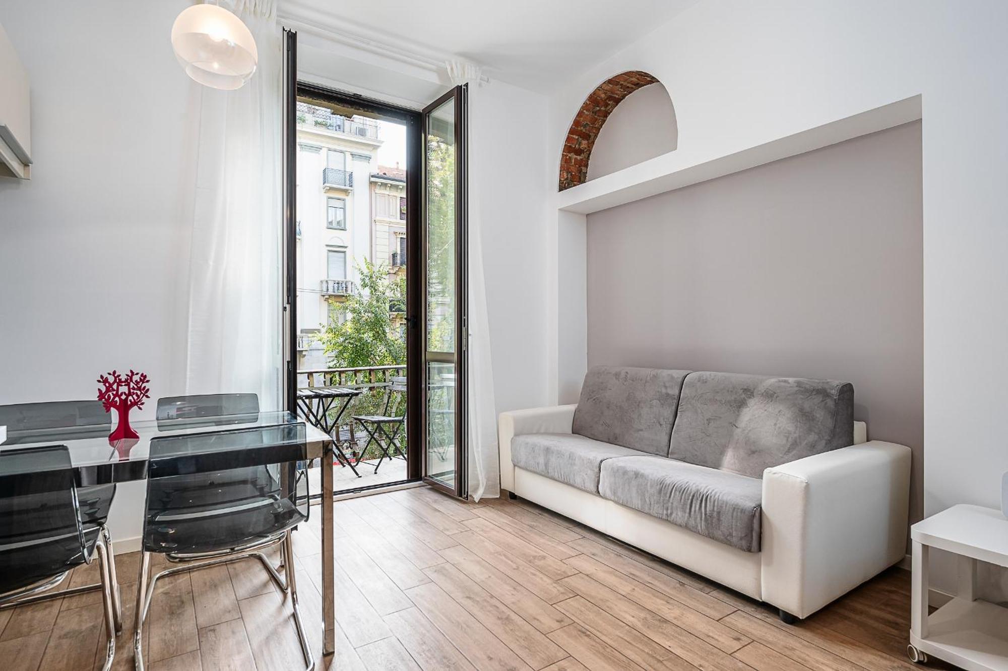 Classbnb - Apartment With Balcony Near The City Center 밀라노 외부 사진